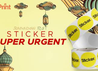 Ramadhan Fest : Sticker Super Urgent dan FREE Label Sticker Untuk Anda!!!