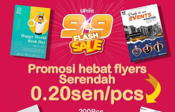 UPrint 9.9 FLASH SALE SEPTEMBER 2021 flyers murah