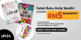 TERINGIN NAK CETAK BUKU ANDA SENDIRI? KAMI TAWARKAN HARGA SERENDAH RM5 SENASKHAH Cetak buku murah